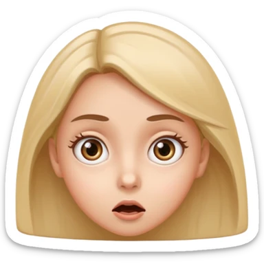 Fille émoji qui fait trop ca belle sticker