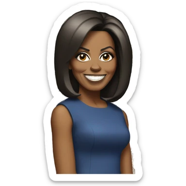 Michelle obama  sticker