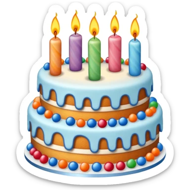 Happy birthday sticker