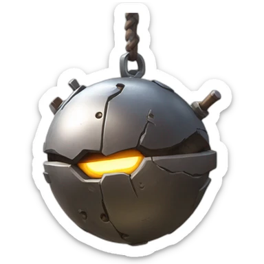 wrecking ball from overwatch sticker
