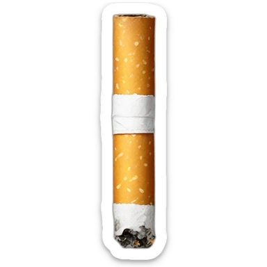 Gars qui fume une cigarette sticker