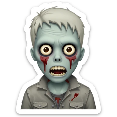 Singing Zombie\ sticker