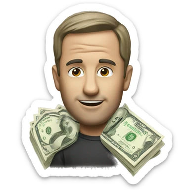 money written pix sticker