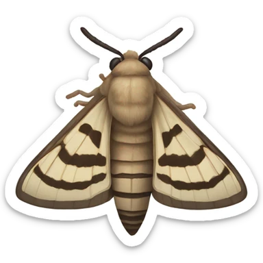 moth  sticker