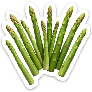 Asparagus sticker