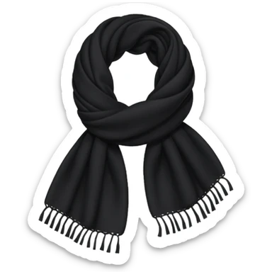 scarf: negra sticker