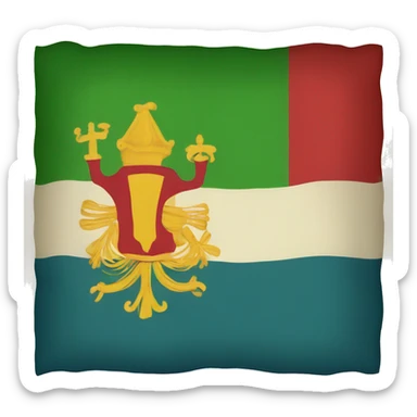 sicilian flag sticker