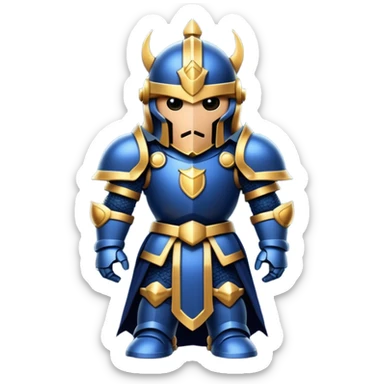 Clash royale mega knight sticker