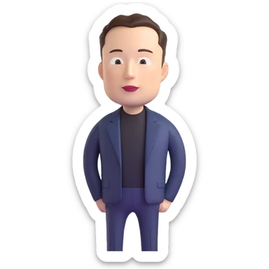 Elon musk sticker