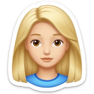 Hair and skin beauty with biotin, zinc and vitamins. sticker