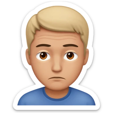 Male dick shrinkage joke sticker