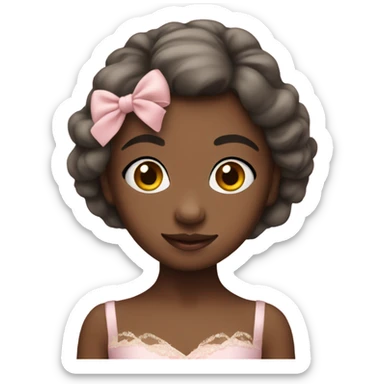 ballet little girl sticker