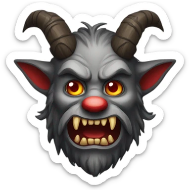 Krampus sticker