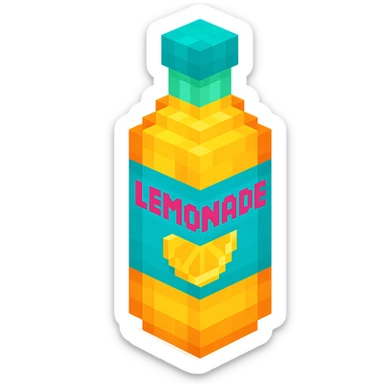 Borjomi lemonade sticker