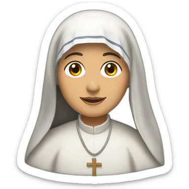 madre teresa de caucutá sticker