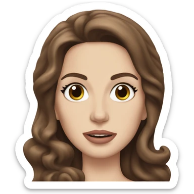 lana del rey singing sticker