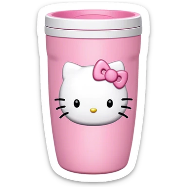 hello kitty tumbler sticker