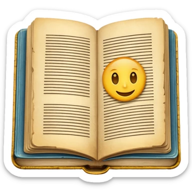 Old Story Book sticker