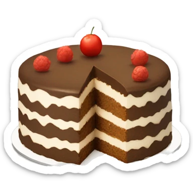 Tarta de cumpleaños sticker