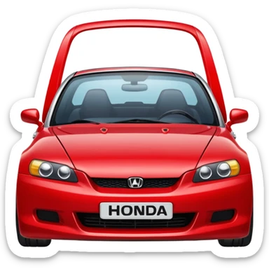 A Honda car emoji sticker
