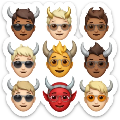 Can U do this as emoji 😂😔😇🥺😎😈🤑🤫🤗🙁😩😘 sticker