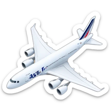 a350 from air france sticker