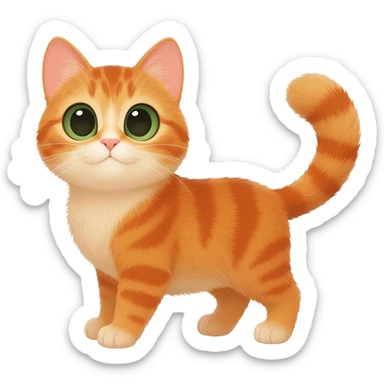 cute cat sticker