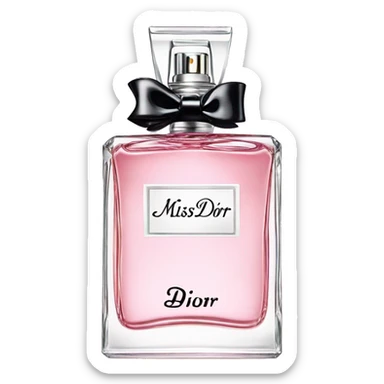 Miss Dior perfume sticker