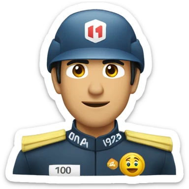 contador de numeros sumando rapidamente desde el 100 al 120 sticker