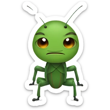 cricket emoji sticker