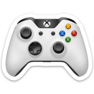 xbox controller white sticker
