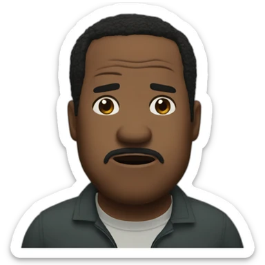 Stanley Hudson from the Office complaining sticker