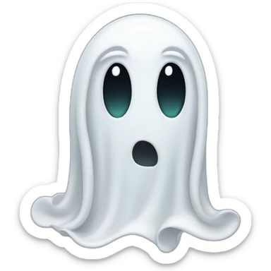 Casper the ghost sticker