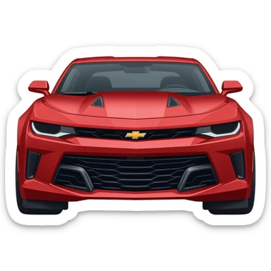 Car chevrolet camaro sticker
