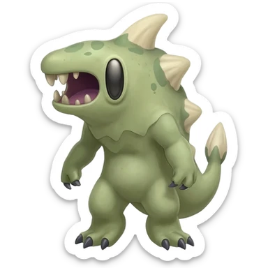  exotic Fakémon-Pokémon-Nargacuga-Vernid-creature sticker