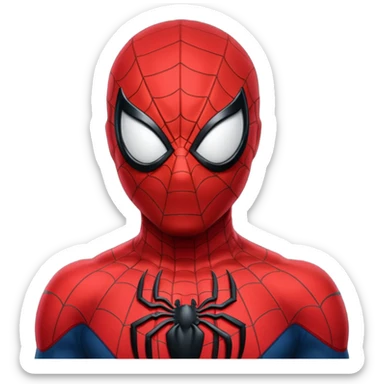 spider man moitié venom sticker