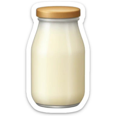 raw milk sticker