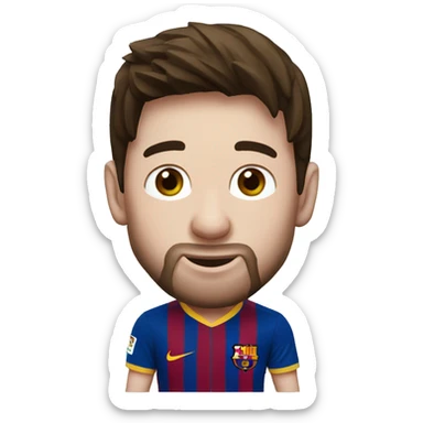 Messi tomando un mate  sticker