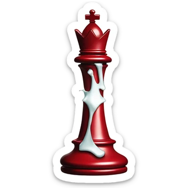 broken queen broken wax broken seal red crack broken circle broken sticker