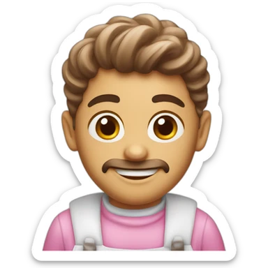 Baskin robins baker sticker