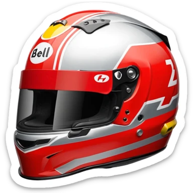  f1 bell hp7 lewis hamilton helmet sticker