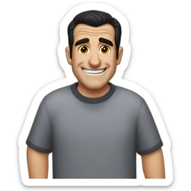 Phil Dunphy tear laughing emoji sticker