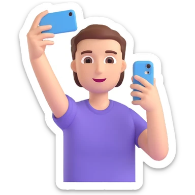 Selfie sticker