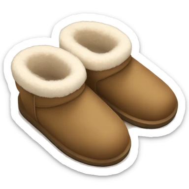 Ugg slippers sticker