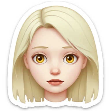 A girl that’s broken  sticker