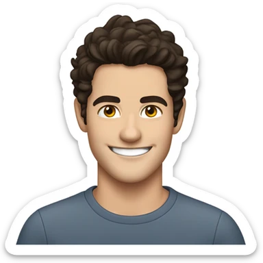 Dylan O’Brien smiling sticker