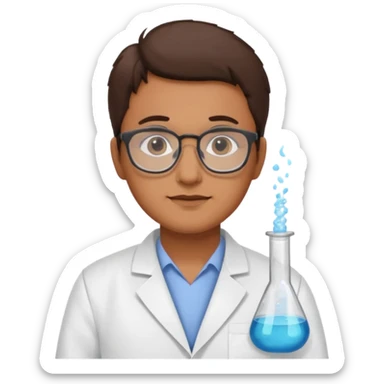 Científico sticker