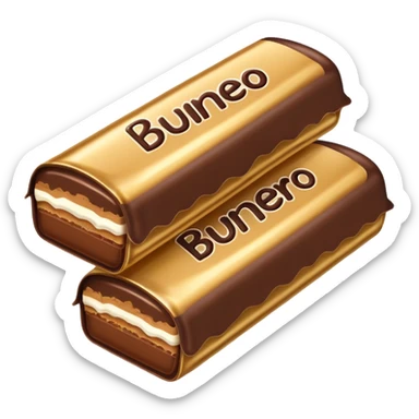 Kinder bueno sticker
