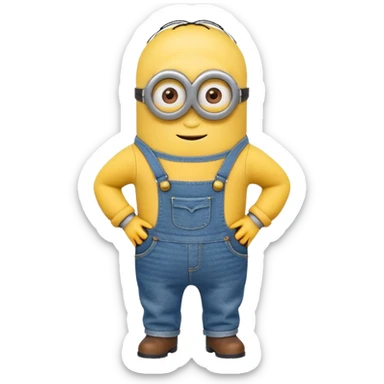 Minion sticker