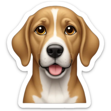 Perro político sticker